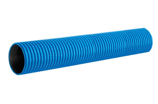Труба для защиты кабеля гибкая тип 750 синяя d=90мм (50м, муфта)